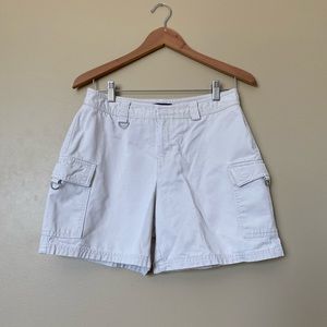 {Dockers} Off White Cargo Shorts